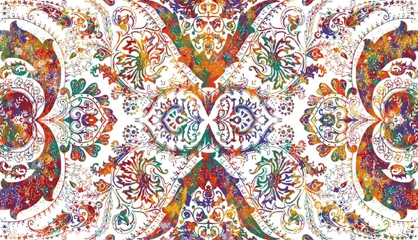 Halı ve Kumaş baskı dizaynı grunge ve sıkıntılı doku tekrarlama deseni 