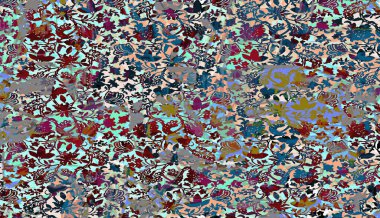 Halı ve Kumaş baskı dizaynı grunge ve sıkıntılı doku tekrarlama deseni 