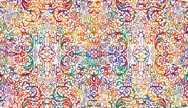 Carpet and Fabric print design with grunge and distressed texture repeat pattern 