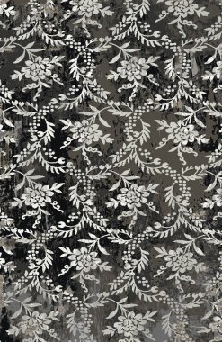 Halı ve Kumaş baskı dizaynı grunge ve sıkıntılı doku tekrarlama deseni 