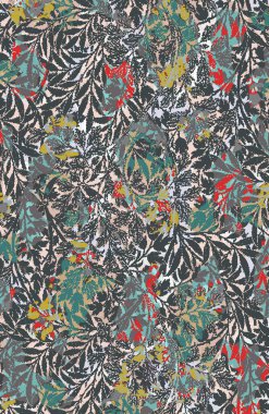 Halı ve Kumaş baskı dizaynı grunge ve sıkıntılı doku tekrarlama deseni 