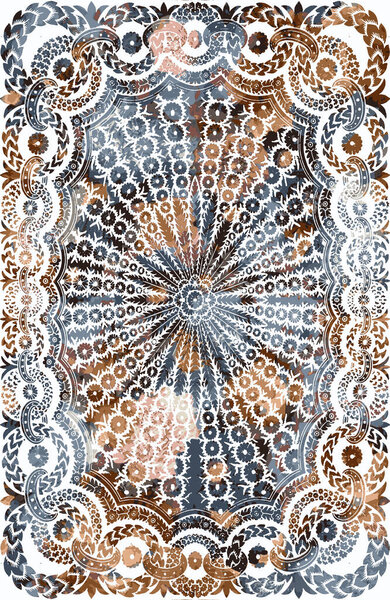 Carpet and Fabric print design with grunge and distressed texture repeat pattern 