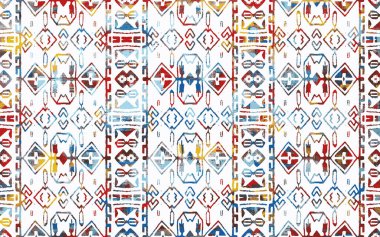 Kilim desenli halılar ve Grunge halıları ve sıkıntılı dokusu