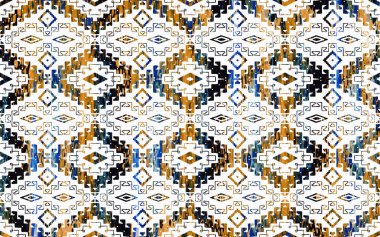 Kilim desenli halılar ve Grunge halıları ve sıkıntılı dokusu