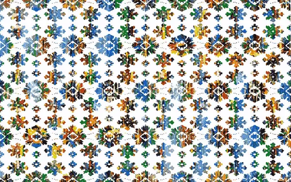 Kilim desenli halılar ve Grunge halıları ve sıkıntılı dokusu