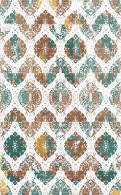 Kilim desenli halılar ve halılar Grunge ve sıkıntılı desenli baskılar için