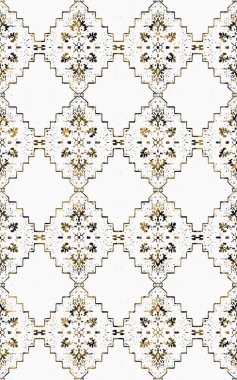 Kilim desenli halılar ve halılar Grunge ve sıkıntılı desenli baskılar için