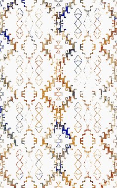 Kilim desenli halılar ve halılar Grunge ve sıkıntılı desenli baskılar için