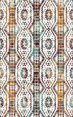 Kilim desenli halılar ve halılar Grunge ve sıkıntılı desenli baskılar için