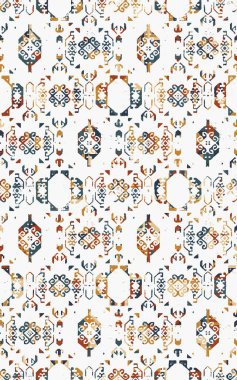 Kilim desenli halılar ve halılar Grunge ve sıkıntılı desenli baskılar için