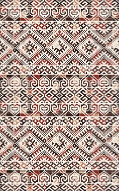Kilim desenli halılar ve halılar Grunge ve sıkıntılı desenli baskılar için