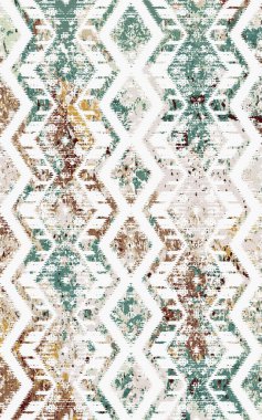 Kilim desenli halılar ve halılar Grunge ve sıkıntılı desenli baskılar için