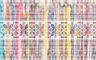 Kilim desenli halılar ve Grunge halıları ve sıkıntılı dokusu