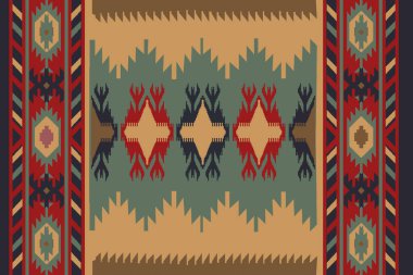 Kilim Halı Modern Deseni yüksek çözünürlüklü doku ve trend renkleri ile