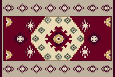 Kilim Halı Modern Deseni yüksek çözünürlüklü doku ve trend renkleri ile