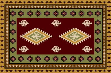 Kilim Halı Modern Deseni yüksek çözünürlüklü doku ve trend renkleri ile