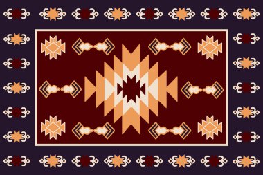 Kilim Halı Modern Deseni yüksek çözünürlüklü doku ve trend renkleri ile