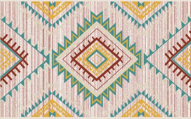 Kilim Halı Modern Deseni yüksek çözünürlüklü doku ve trend renkleri ile
