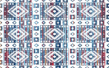Kilim desenli halılar ve Grunge halıları ve sıkıntılı dokusu