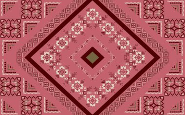 Yüksek çözünürlüklü dokusu ve trend renkleri olan modern halı deseni