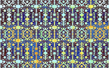 Kilim ve Aztek desenli Halılar ve Halılar Grunge ve sıkıntılı desenli