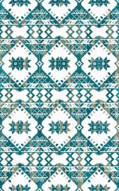 Kilim ve Aztek desenli Halılar ve Halılar Grunge ve sıkıntılı desenli