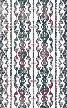 Kilim ve Aztek desenli Halılar ve Halılar Grunge ve sıkıntılı desenli