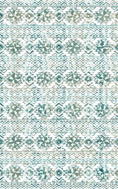 Kilim ve Aztek desenli Halılar ve Halılar Grunge ve sıkıntılı desenli