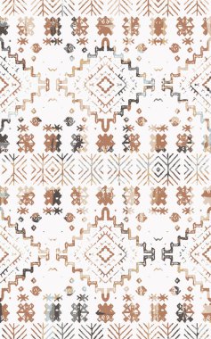 Kilim ve Aztek desenli Halılar ve Halılar Grunge ve sıkıntılı desenli
