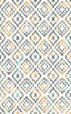 Kilim ve Aztek desenli Halılar ve Halılar Grunge ve sıkıntılı desenli