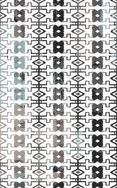 Kilim ve Aztek desenli Halılar ve Halılar Grunge ve sıkıntılı desenli