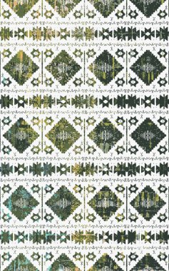 Kilim ve Aztek desenli Halılar ve Halılar Grunge ve sıkıntılı desenli