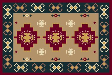 Kilim Halı Modern Deseni yüksek çözünürlüklü doku ve trend renkleri ile