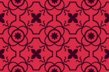 Yüksek çözünürlüklü trend renkleriyle Geometrik Halı Modern Deseni