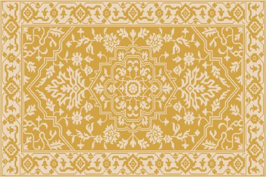 Yüksek çözünürlüklü trend renkleriyle Geometrik Halı Modern Deseni
