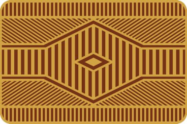 Yüksek çözünürlüklü trend renkleriyle Geometrik Halı Modern Deseni