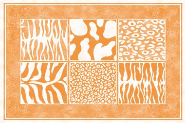 Yüksek çözünürlüklü trend renkleriyle Geometrik Halı Modern Deseni