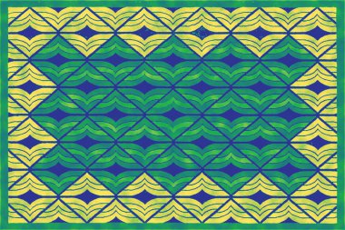 Yüksek çözünürlüklü trend renkleriyle Geometrik Halı Modern Deseni