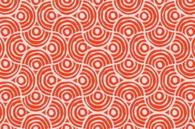 Yüksek çözünürlüklü trend renkleriyle Geometrik Halı Modern Deseni