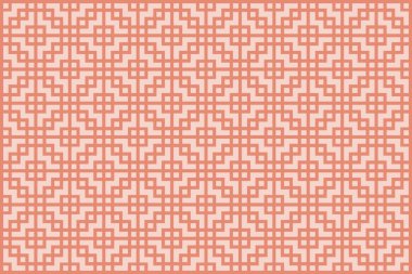 Yüksek çözünürlüklü trend renkleriyle Geometrik Halı Modern Deseni