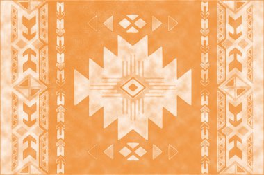 Yüksek çözünürlüklü trend renkleriyle Geometrik Halı Modern Deseni