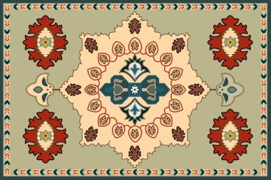 Halk sanatı ve çiçek tasarımı modern desenli halı ve dokusu yüksek çözünürlüklü trend renklere sahip