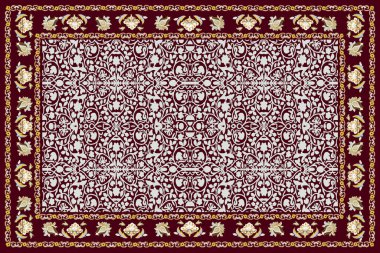 Halk sanatı ve çiçek tasarımı modern desenli halı ve dokusu yüksek çözünürlüklü trend renklere sahip