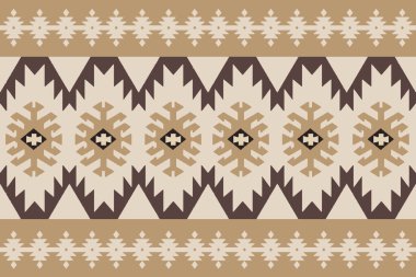 Yüksek çözünürlüklü trend renkleriyle Navajo Halı Modern Deseni