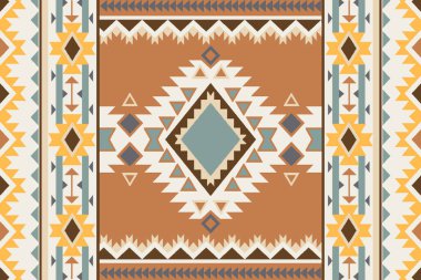 Kilim ve Aztek Halı Modern Deseni yüksek çözünürlüklü trend renkleriyle