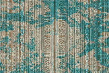 Kilim ve Aztek Halı Modern Deseni yüksek çözünürlüklü trend renkleriyle