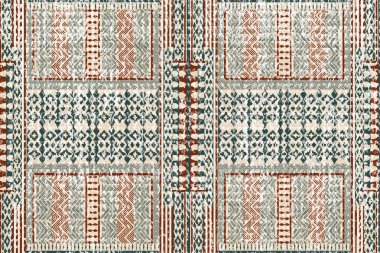 Kilim ve Aztek Halı Modern Deseni yüksek çözünürlüklü trend renkleriyle
