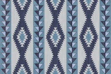 Kilim ve Navajo Halı Modern Deseni yüksek çözünürlüklü trend renkleriyle