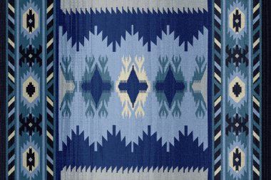 Kilim ve Navajo Halı Modern Deseni yüksek çözünürlüklü trend renkleriyle