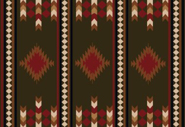 Kilim ve Navajo Halı Modern Deseni yüksek çözünürlüklü trend renkleriyle